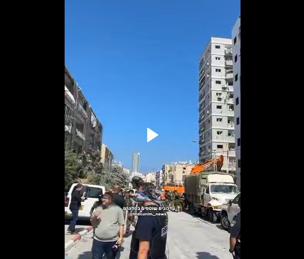 Video: Bat Yam, Israel right now
