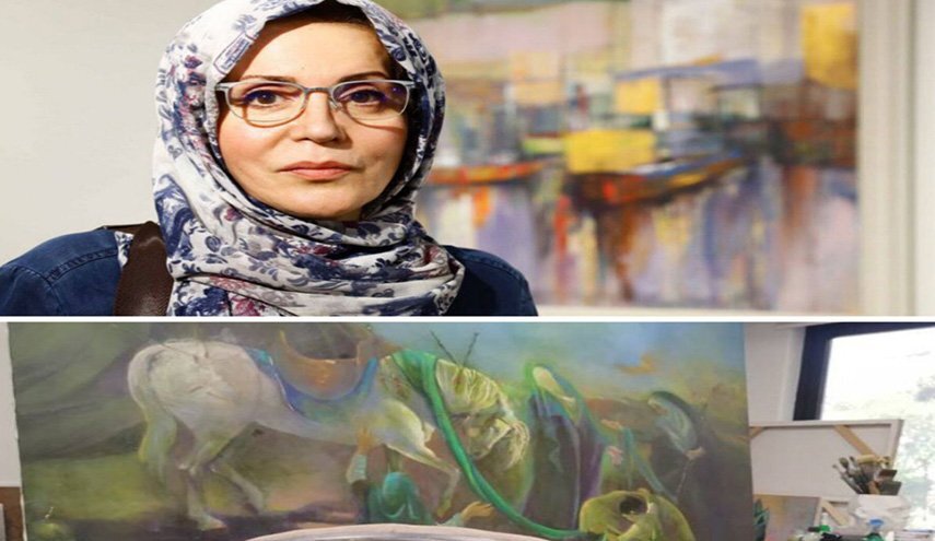استشهاد الرسامة الإيرانية منصورة عليخاني بعدوان الكيان الصهيوني على إيران