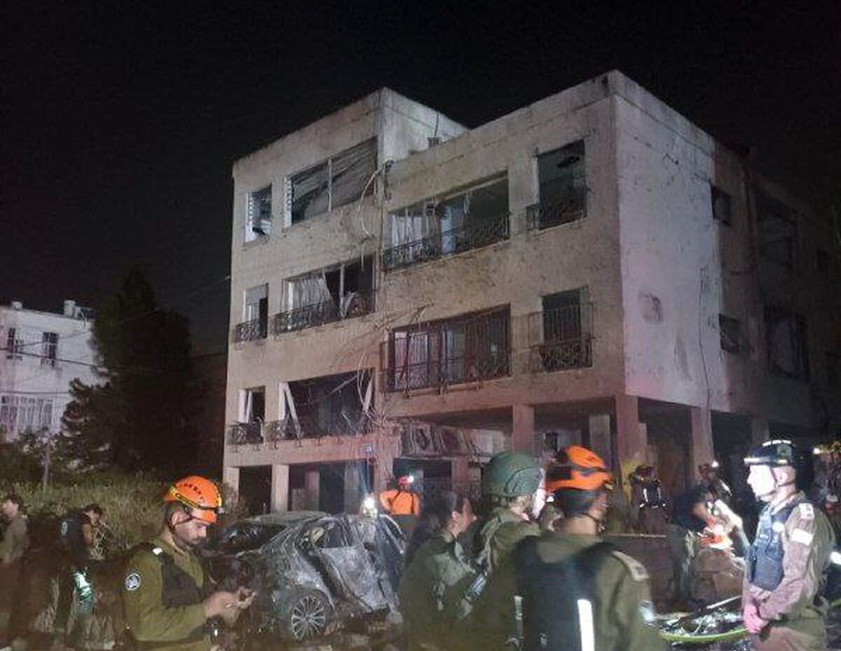 ۱۵ موشک بالستیک ایران، حیفا را در هم کوبید