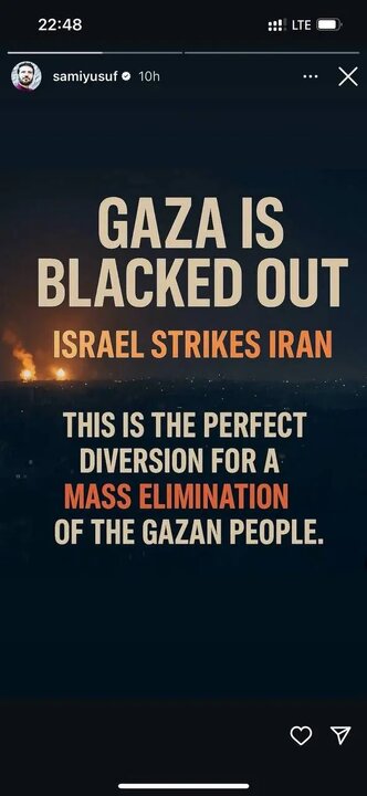 Photos: Sami Yusuf's story in support of Iran and prayer for Iran's victory