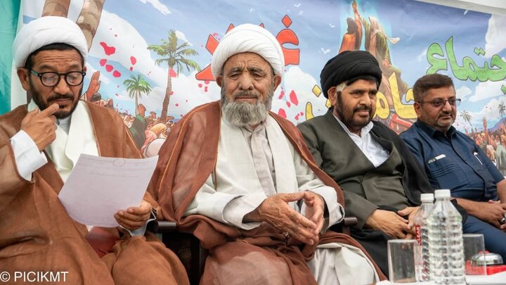 راهپیمایی همبستگی با ایران و عید غدیر در شهر کارگیل هند
