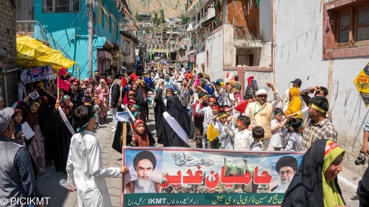 Photos: Solidarity march with Iran, Eid al-Ghadir celebration held in Kargil, India