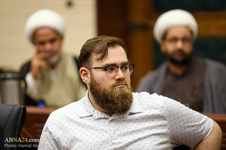 Photos: Group of Western Shiite youth meet with Secretary General of Ahlul Bayt World Assembly