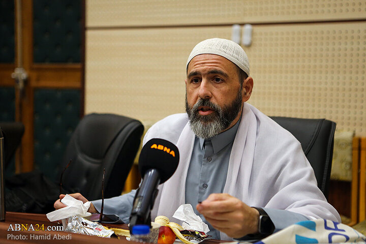 Fotoreportaj | Bir qrup qərbli şiə gənc Ümümdünya Əhli-Beyt (ə) Assambleyasının baş katibi ilə görüşüb