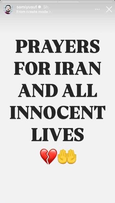 حمایت خواننده مشهور انگلیسی از ایران در برابر اسرائیل