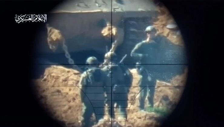 Al-Qassam Brigades target Israeli soldier in Gaza