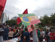 Brasileños se movilizan en apoyo a Palestina e Irán