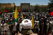 Rahoto Cikin Hotuna | Na Hallarar Daliban Makarantar Hauzar Qum Domin Yin Allah Wadai Da Hare-Haren Isra’ila A Kan Iran