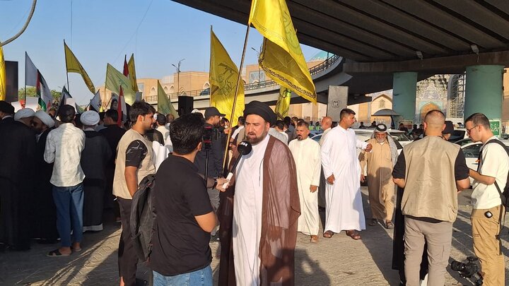 همبستگی علما وطلاب حوزه علمیه نجف اشرف