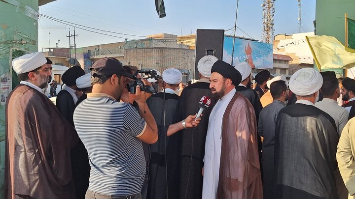 همبستگی علما وطلاب حوزه علمیه نجف اشرف