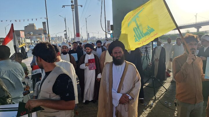 همبستگی علما وطلاب حوزه علمیه نجف اشرف