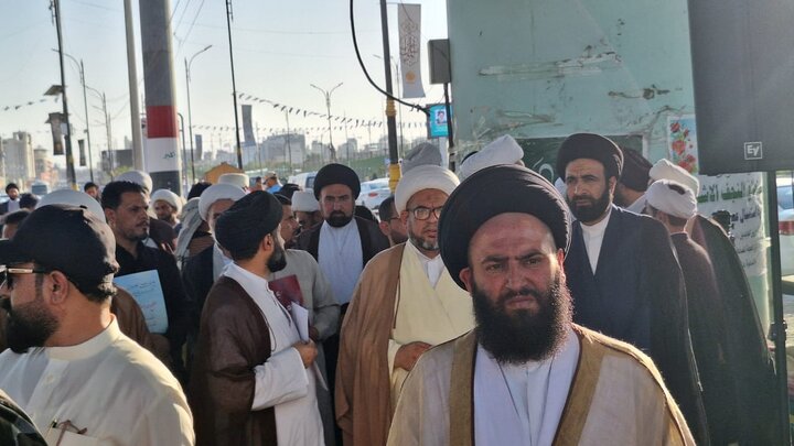 همبستگی علما وطلاب حوزه علمیه نجف اشرف