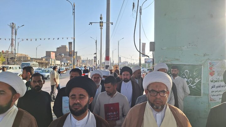 همبستگی علما وطلاب حوزه علمیه نجف اشرف