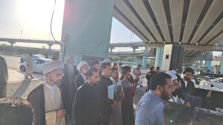 همبستگی علما وطلاب حوزه علمیه نجف اشرف