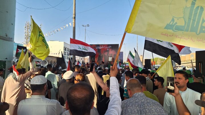 همبستگی علما وطلاب حوزه علمیه نجف اشرف