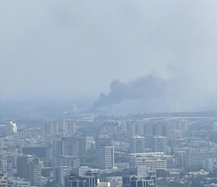 آغاز حملۀ پهپادی ـ موشکی ایران به اراضی اشغالی + ویدیو و تصاویر