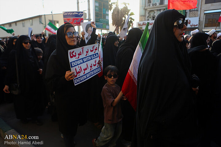 Photos: Funeral ceremony of 8 Iranian martyrs in Zionist regime attacks held in Qom