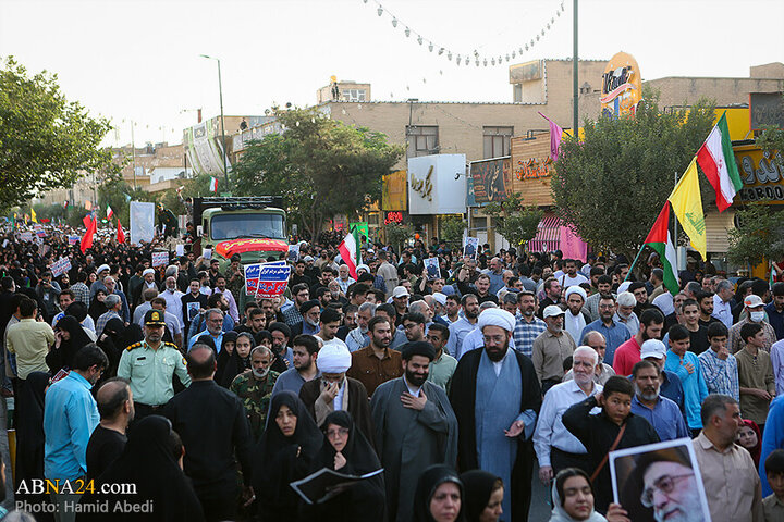 Photos: Funeral ceremony of 8 Iranian martyrs in Zionist regime attacks held in Qom