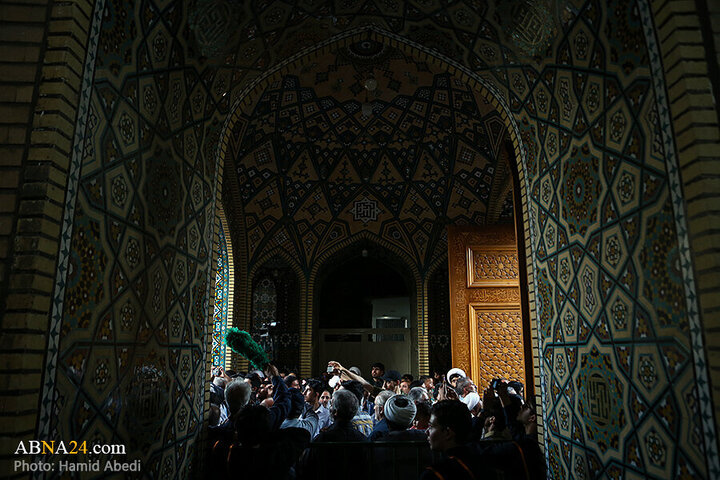 Informe fotográfico |  Ceremonia fúnebre de 8 mártires iraníes tras ataques del régimen sionista en Qom