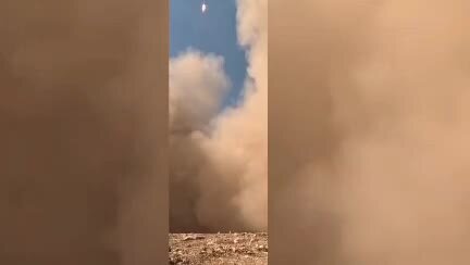 ویدیو | آغاز موج دهم حمله موشکی ایران به رژیم صهیونیستی