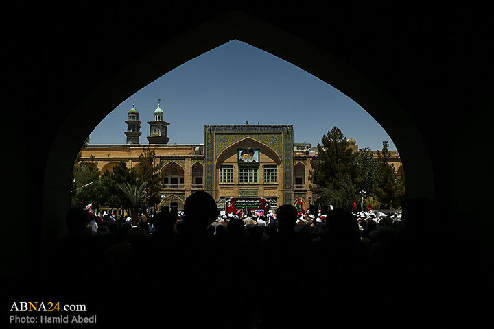 Photos: Qom seminarians gather to condemn Zionist regime's aggression against Iran