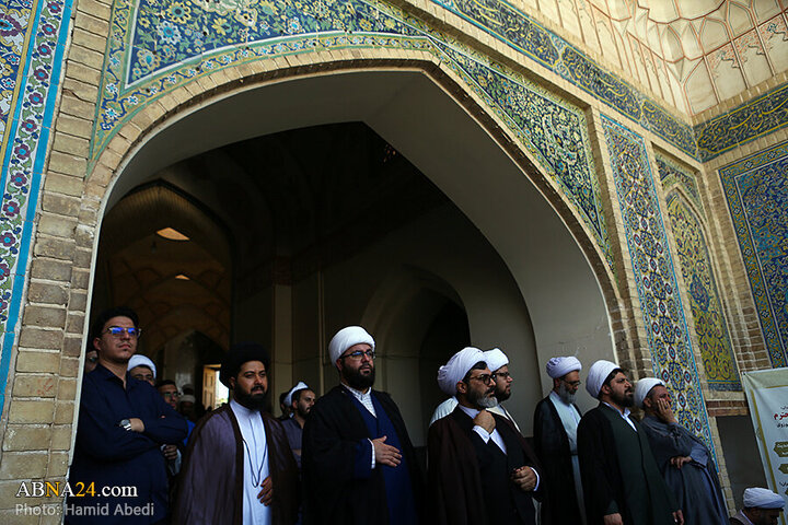 Photos: Qom seminarians gather to condemn Zionist regime's aggression against Iran