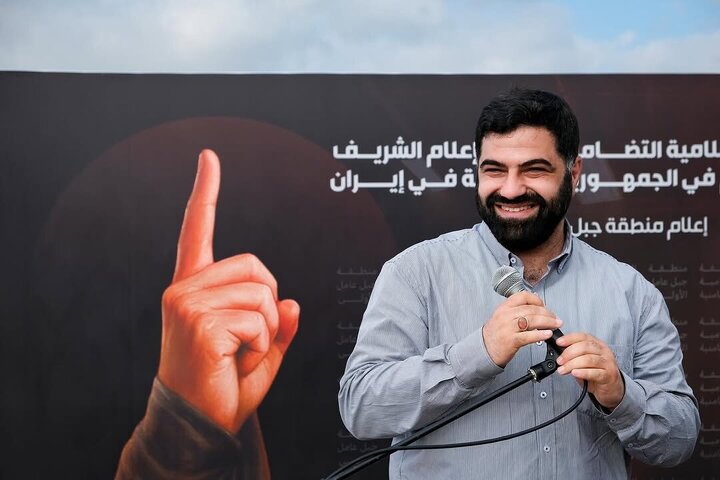 Photos: Lebanese media activists gather to condemn Israeli attack on IRIB