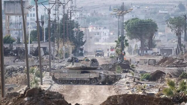 یورش نیروهای رژیم صهیونیستی به حومه قنیطره در سوریه