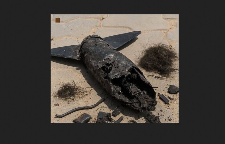 انهدام پهپاد رژیم صهیونیستی از سوی سامانه‌های پدافندی در همدان