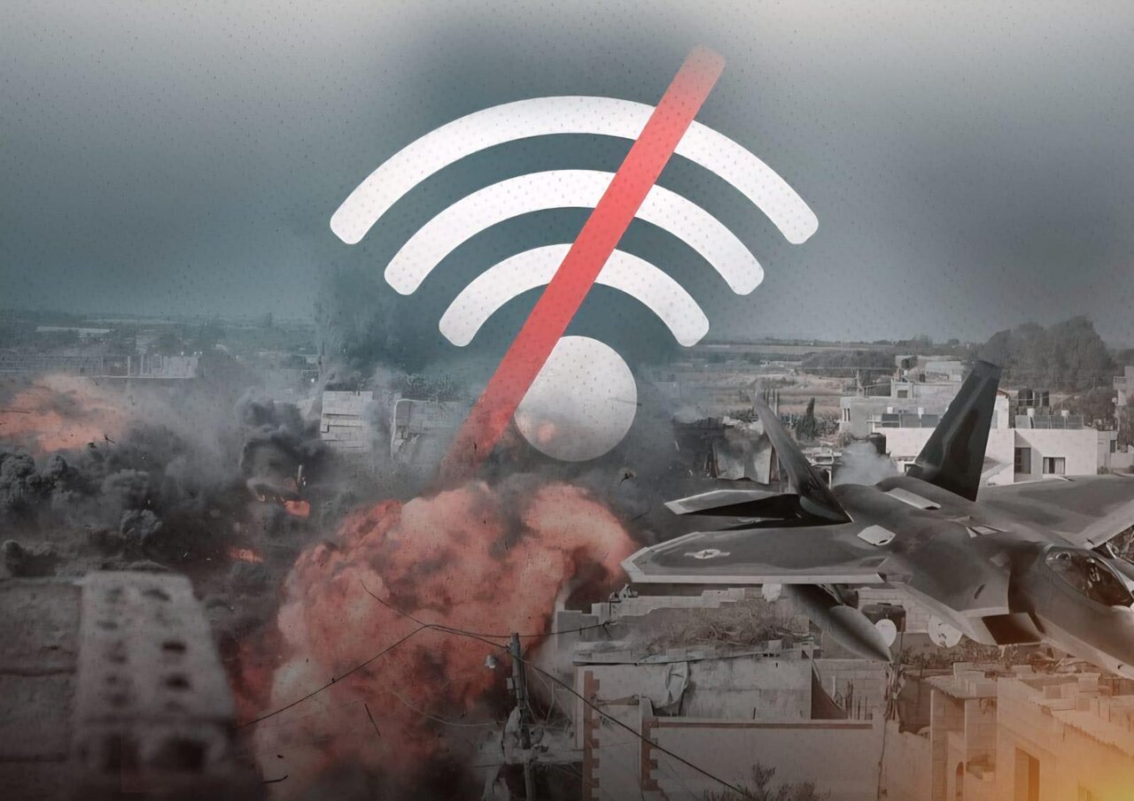 Telecommunications blackout continues in Gaza amid Israeli aggression
