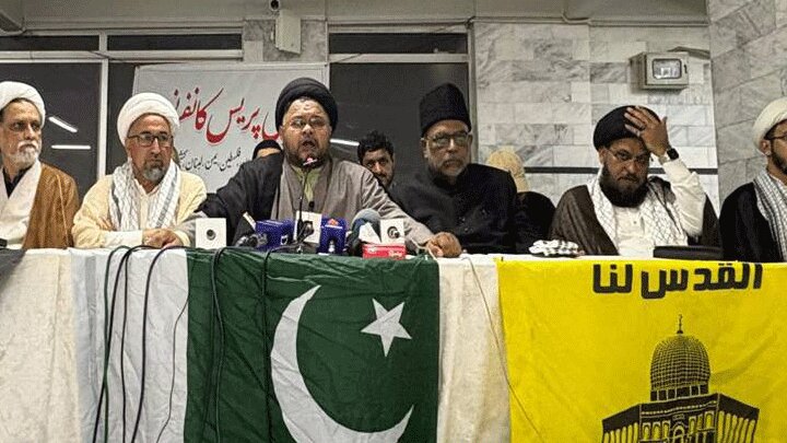 اعلام آمادگی جنبش جعفریه پاکستان برای برگزاری راهپیمایی بزرگ علیه حمله اسرائیل به ایران