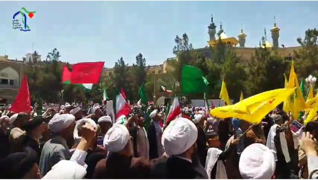 Video | Mkusanyiko wa Wanafunzi wa Chuo cha Dini cha Qom Kulaani Uvamizi wa Utawala wa Kizayuni dhidi ya Iran _ Picha+ Video