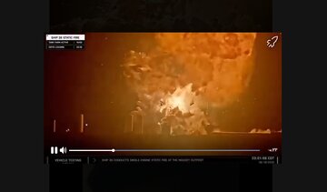 İsrail-İİR müharibəsində yəhudi faşistlərinə xidmət göstərən Space X peyki partladı \ VİDEO