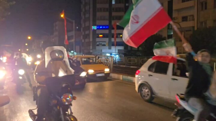 ویدیو | کاروان خودرویی و موتوری تهرانی‌ها در واکنش به تهدیدات آمریکا و اسرائیل