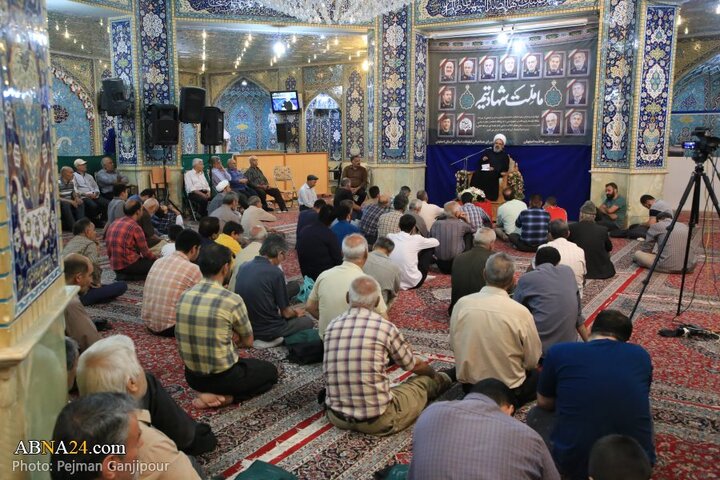 مراسم بزرگداشت شهادت سرداران سپاه و دانشمندان هسته‌ای در شهر اصفهان