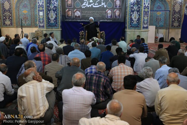 مراسم بزرگداشت شهادت سرداران سپاه و دانشمندان هسته‌ای در شهر اصفهان