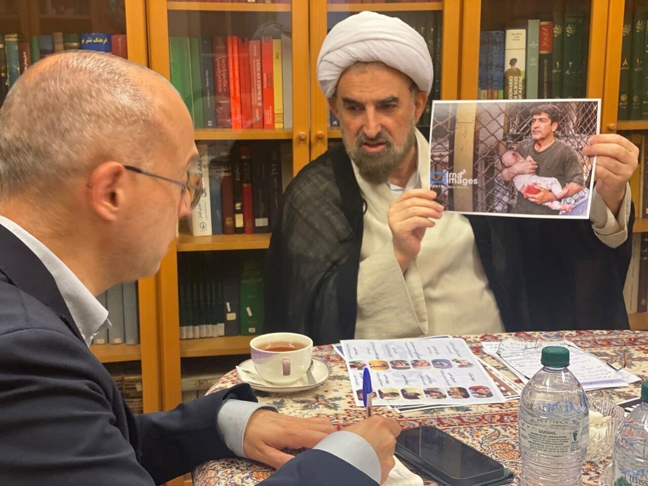 Balyozdarê Îranê li Vatîkan:Rejîma sihyonîstî di êrişên huvanê li jin û zarokan dike
