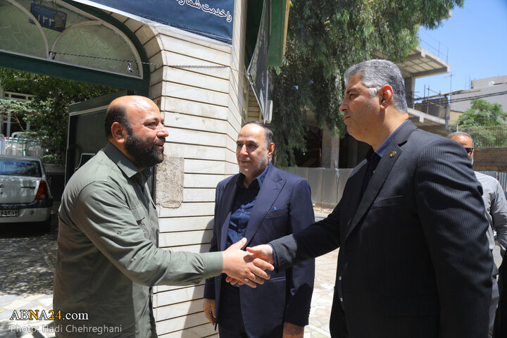 دیدار با خانواده دانشمند هسته‌ای شهید امیرحسین فقهی در شهر قم