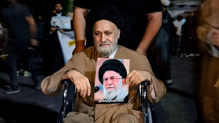 تقرير مصور/ مسيرات شعبية في بغداد دعما لإيران في الرد على العدوان الصهيوني الغاشم