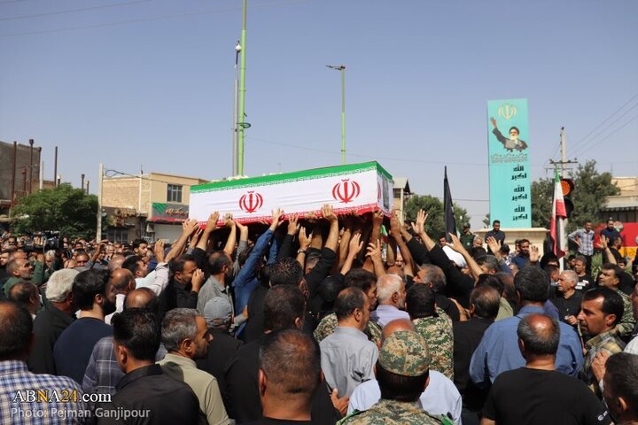 Photos: Funeral ceremony of martyrs of Israeli attacks held in Ardestan, Isfahan