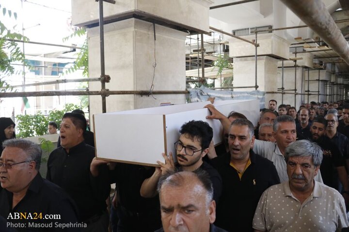 تشییع پیکر شهید «خلیل علیپور» در شهر تبریز