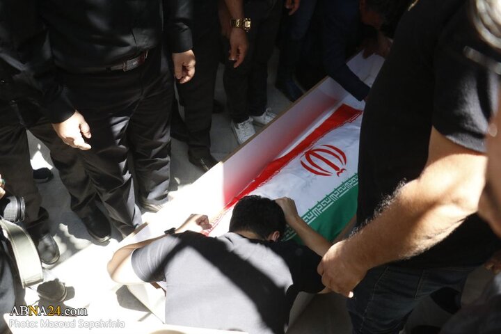 تشییع پیکر شهید «خلیل علیپور» در شهر تبریز