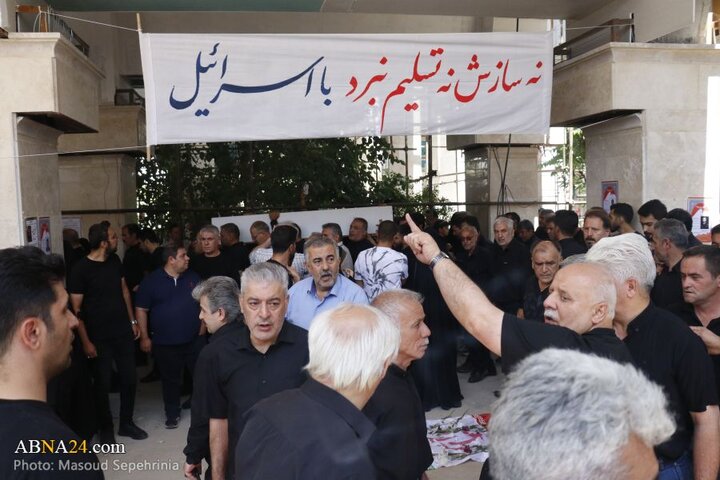 تشییع پیکر شهید «خلیل علیپور» در شهر تبریز