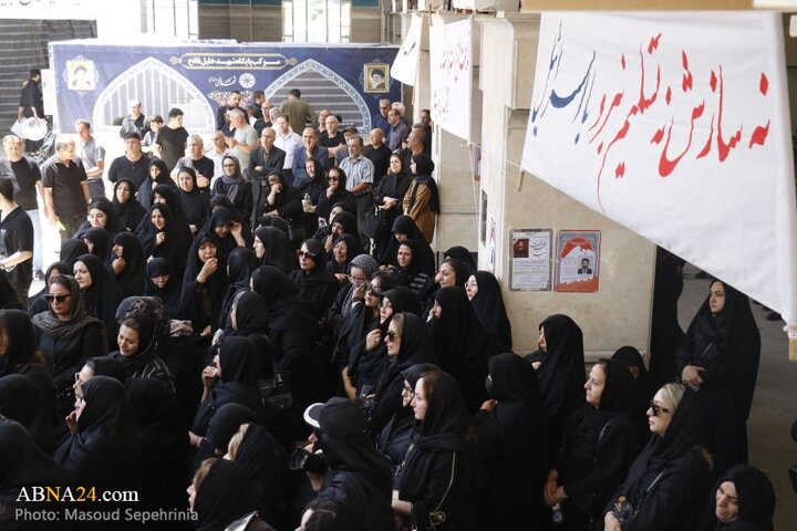 تشییع پیکر شهید «خلیل علیپور» در شهر تبریز