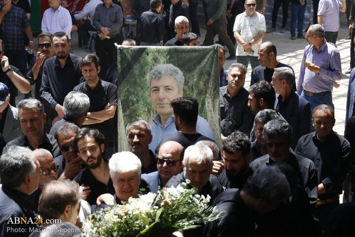 تشییع پیکر شهید «خلیل علیپور» در شهر تبریز