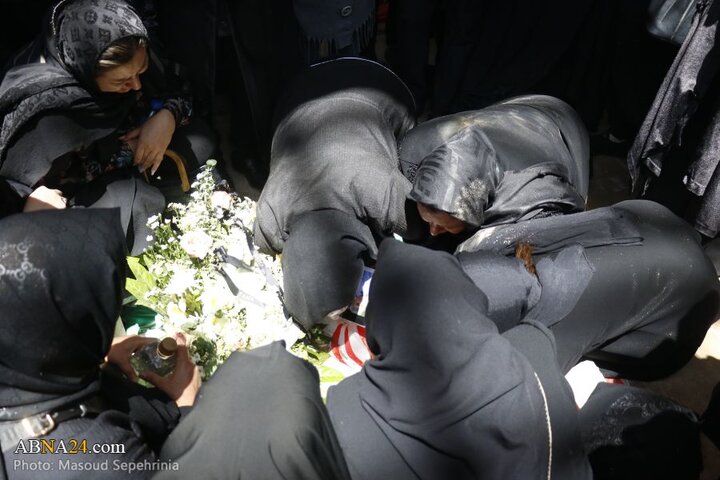 تشییع پیکر شهید «خلیل علیپور» در شهر تبریز