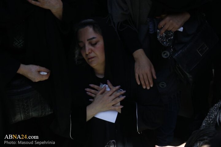 تشییع پیکر شهید «خلیل علیپور» در شهر تبریز