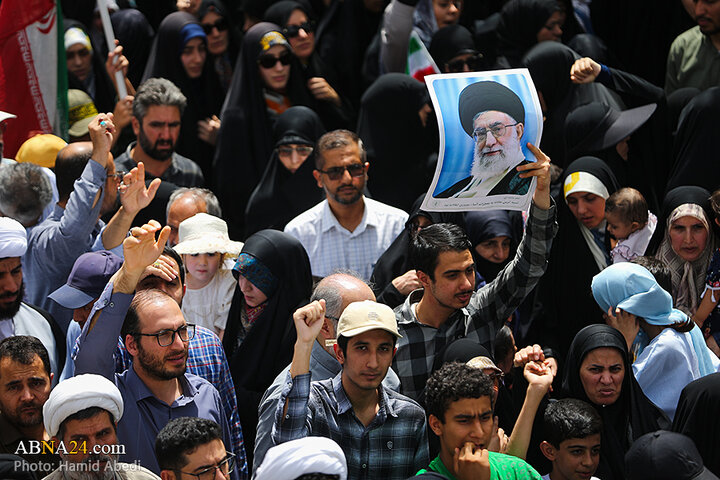 تشییع پیکر ۵ شهید حملات رژیم صهیونیستی در جمعه «خشم و نصر» در شهر قم
