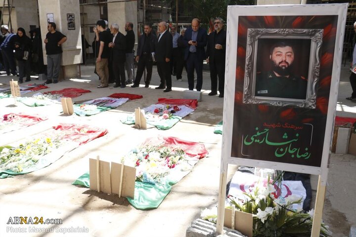 آیین تجدید میثاق اهالی فرهنگ و هنر و رسانه شهر تبریز با شهدای غدیر