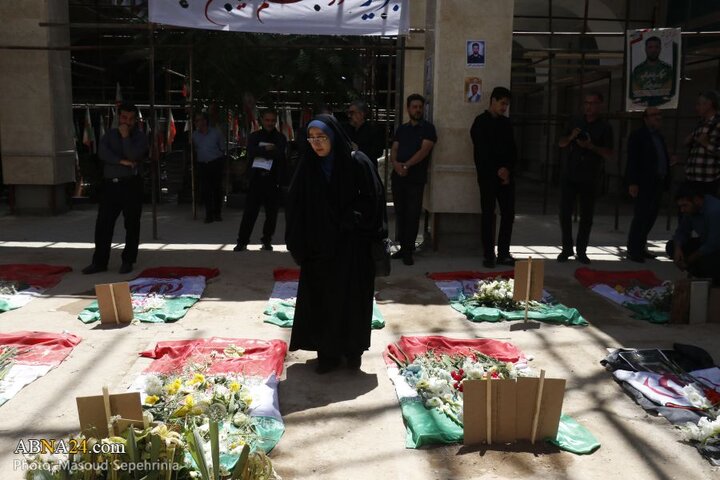 آیین تجدید میثاق اهالی فرهنگ و هنر و رسانه شهر تبریز با شهدای غدیر